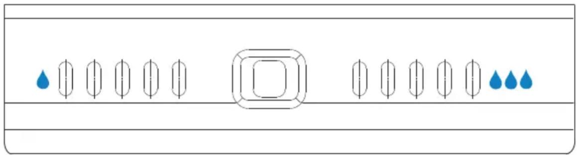 DANBY DFF116B2WDBR - CONTROL DE HUMEDAD - 1