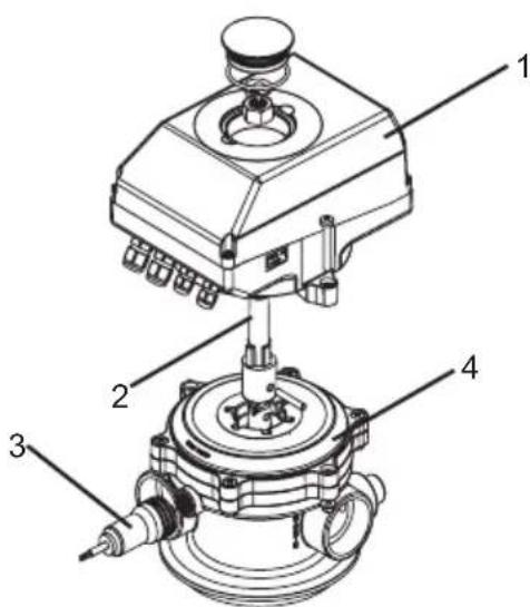 ASTRALPOOL System VRAC FLAT - Set Valvola Selettrice Automatica Flat - 1