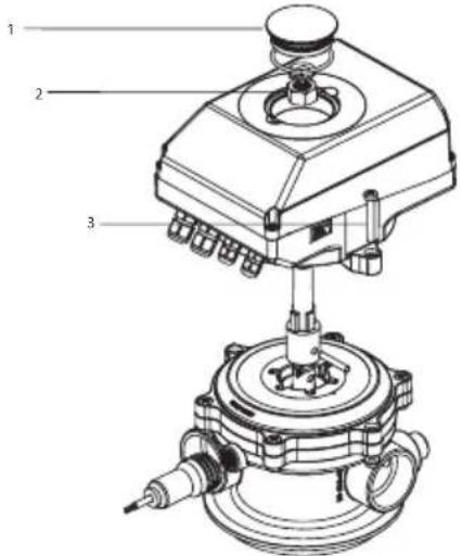 ASTRALPOOL System VRAC FLAT - CONVERSÃO DA VÁLVULA AUTOMÁTICA EM MANUAL - 1