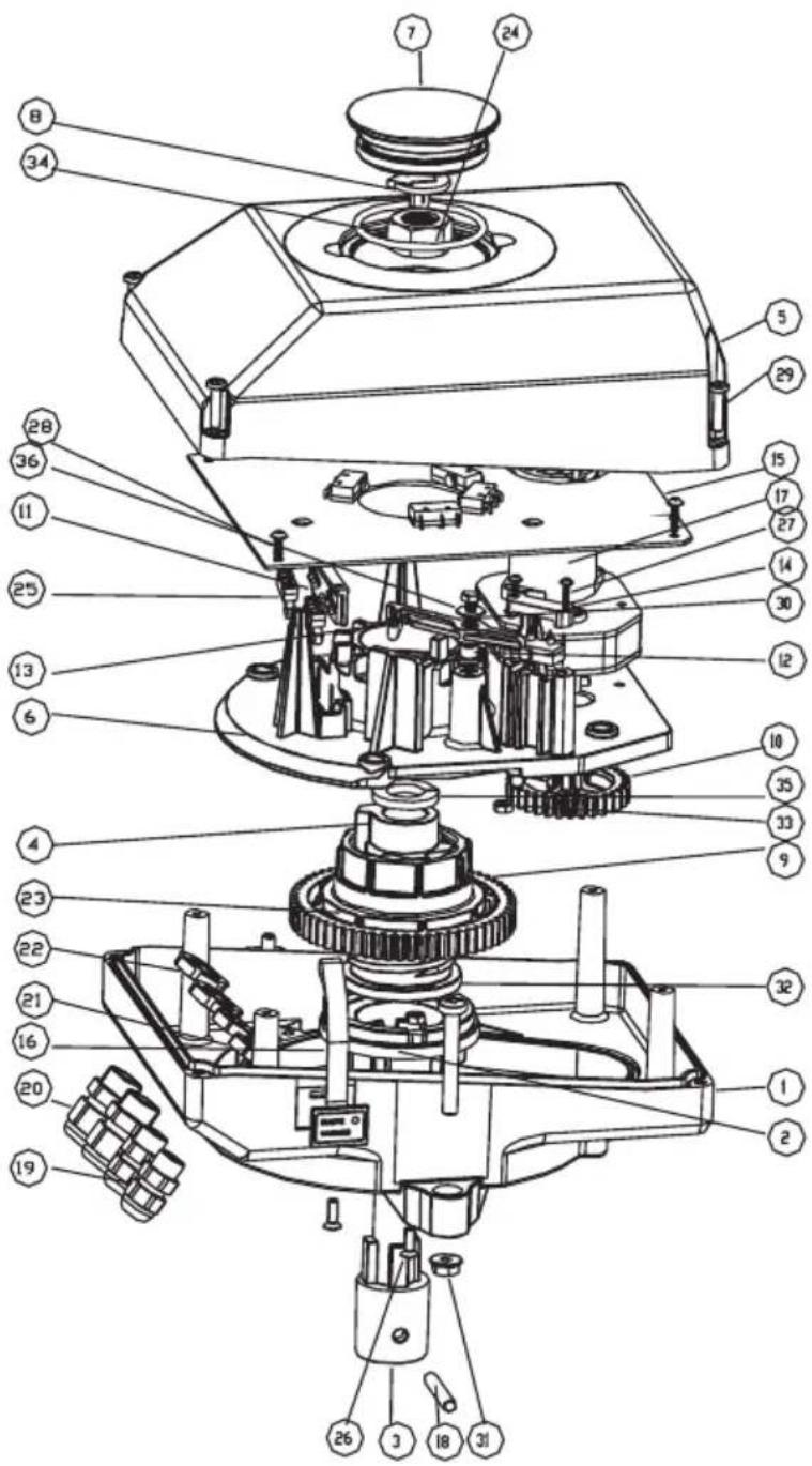 ASTRALPOOL System VRAC FLAT - Componentes del automatismo - 1