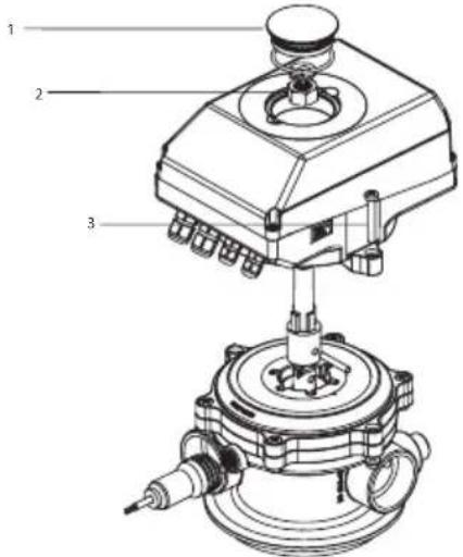 ASTRALPOOL System VRAC FLAT - CONVERSIÓN DE LA VÁLVULA AUTOMÁTICA EN MANUAL - 1
