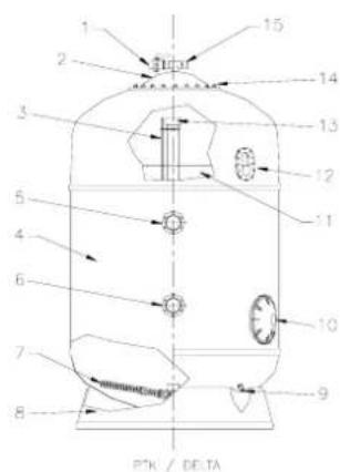 ASTRALPOOL Delta - IDENTIFICATION OF COMPONENTS - 2