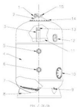 ASTRALPOOL Delta - IDENTIFICAZIONE DEI COMPONENTI - 2