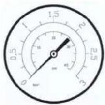 ASTRALPOOL Delta - INSTALLAZIONE DEI MANOMETRI (Fig. 3) - 1