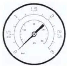 ASTRALPOOL Delta - INSTALLATION OF THE PRESSURE GAUGES (Fig 3) - 1