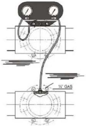 ASTRALPOOL Oslo - b. Assemble the battery(s) or selector valve and the pressure gauges correctly onto the filter(s) - 2