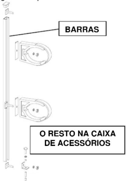 ASTRALPOOL Praga - Suportes das baterias - 1