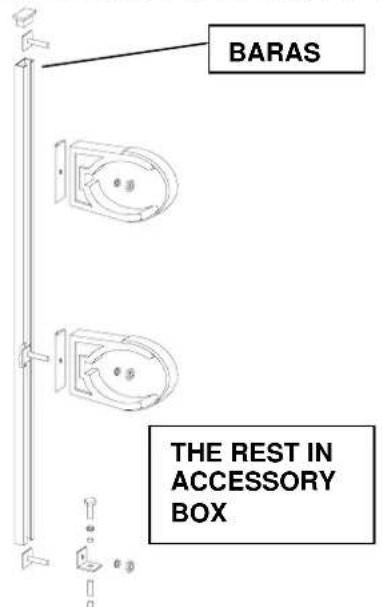 ASTRALPOOL Praga - Battery supports - 1