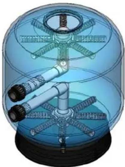 ASTRALPOOL OC1 - Instruções do difusor rotativo - 1
