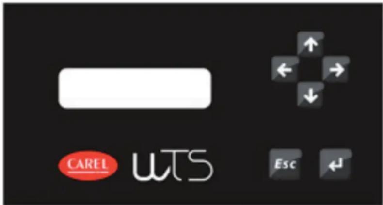 Carel WTS Compact - Panneau de commande - 1