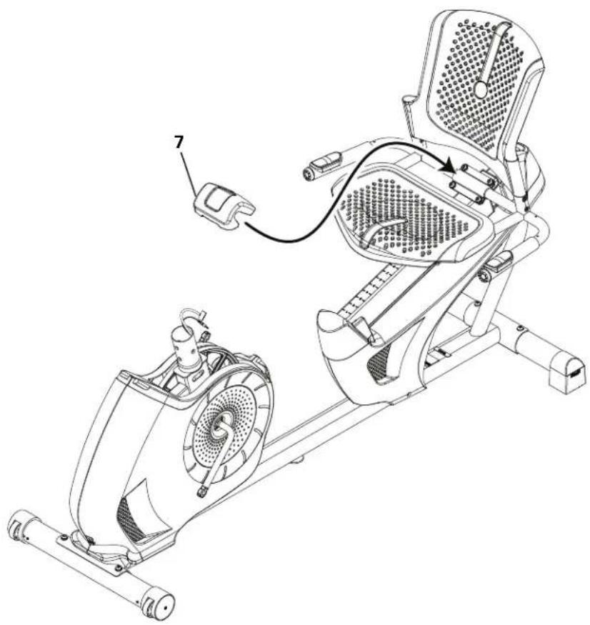 Schwinn 510R - Fixez le couvercle sur le cadre - 1