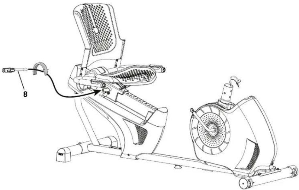 Schwinn 510R - Fixez le couvercle sur le cadre - 2