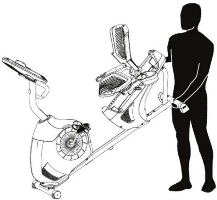 Schwinn 510R - Déplacement du vélo - 2
