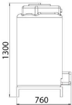Carel WTS large - Fiche technique : Pompe auxiliaire (RTM300M2000) - 3