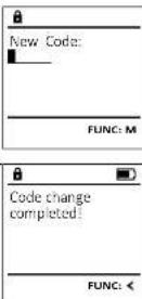 Burg Wächter SecuTronic B - Menu modification code - 2