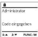 Burg Wächter SecuTronic B - Rendszergazda/Beallitas - 2
