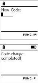 Burg Wächter SecuTronic B - Menu Codewijziging - 2