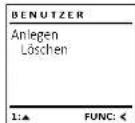 Burg Wächter SecuTronic B - Rendszergazda/Ujrarendezes menu - 1