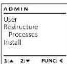 Burg Wächter SecuTronic B - Menu Administrator/Operacje - 1