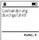 Burg Wächter SecuTronic B - Menu Codeänderung - 1