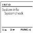 Burg Wächter SecuTronic B - Meniul Info / Verificare system - 1