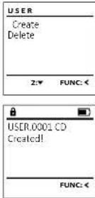 Burg Wächter SecuTronic B - Menu Správce/Uživatel/Vytrořeni - 1