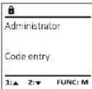 Burg Wächter SecuTronic B - Menu Administrator/Operacje - 2