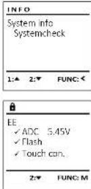 Burg Wächter SecuTronic B - Menu Info / Controllo del sistemas - 1