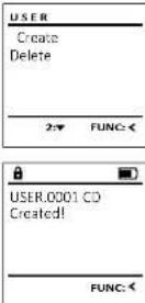 Burg Wächter SecuTronic B - Menu Administrator/Gebruiker/Aanmake - 1
