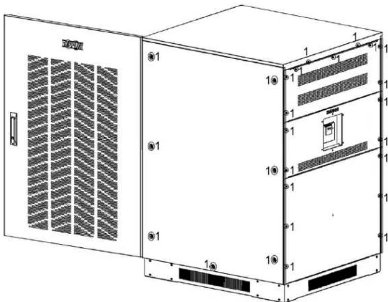 Tripp Lite BP240V100 - Battery installation and Setup: Models BP240V65-NIB, BP240V100-NIB - 2