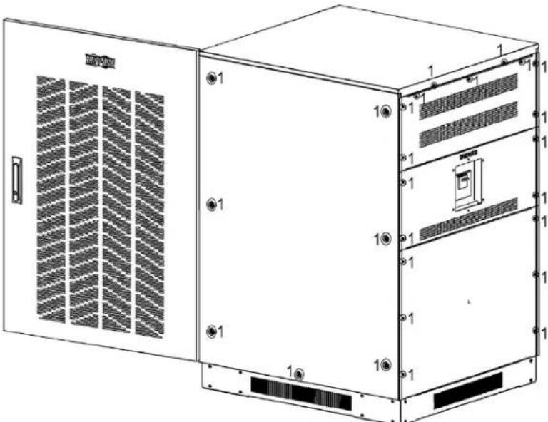 Tripp Lite BP240V100 - Installation et configuration des batteries : modèles BP240V65-NIB, BP240V100-NIB - 2