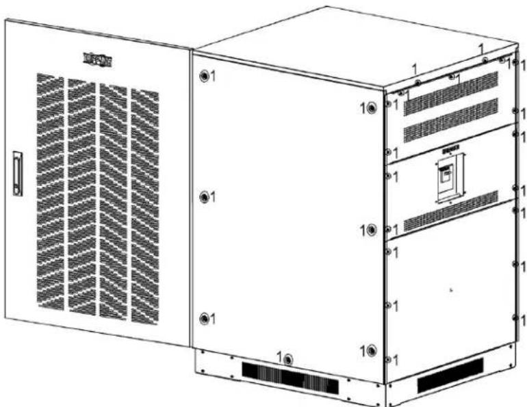 Tripp Lite BP240V100 - Instalación y configuración de la bateria: Modelos BP240V65-NIB, BP240V100-NIB - 2