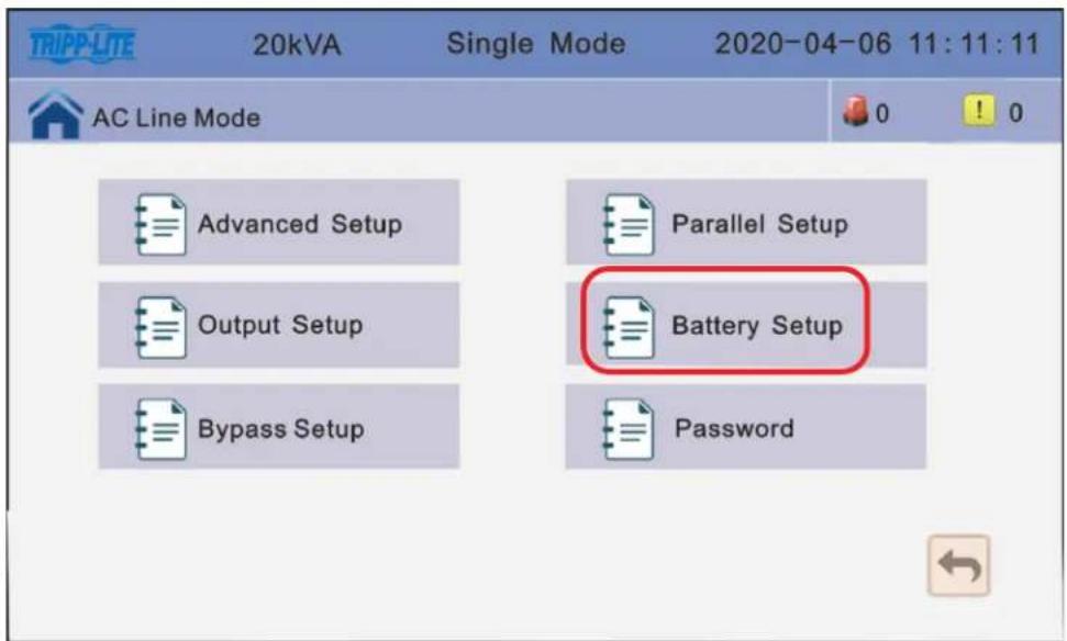 Tripp Lite BP240V100 - Battery Setup - 1