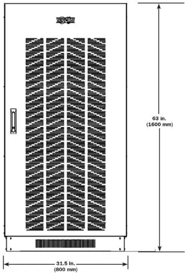 Tripp Lite BP240V100 - Mechanical Data - 1