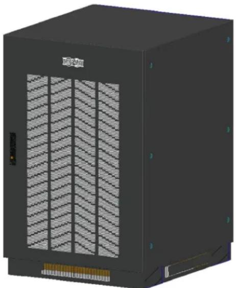 Tripp Lite BP240V100 - Battery Cabinet Connections: Models BP240V65, BP240V65-NIB, BP240V100 and BP240V100-NIB - 1