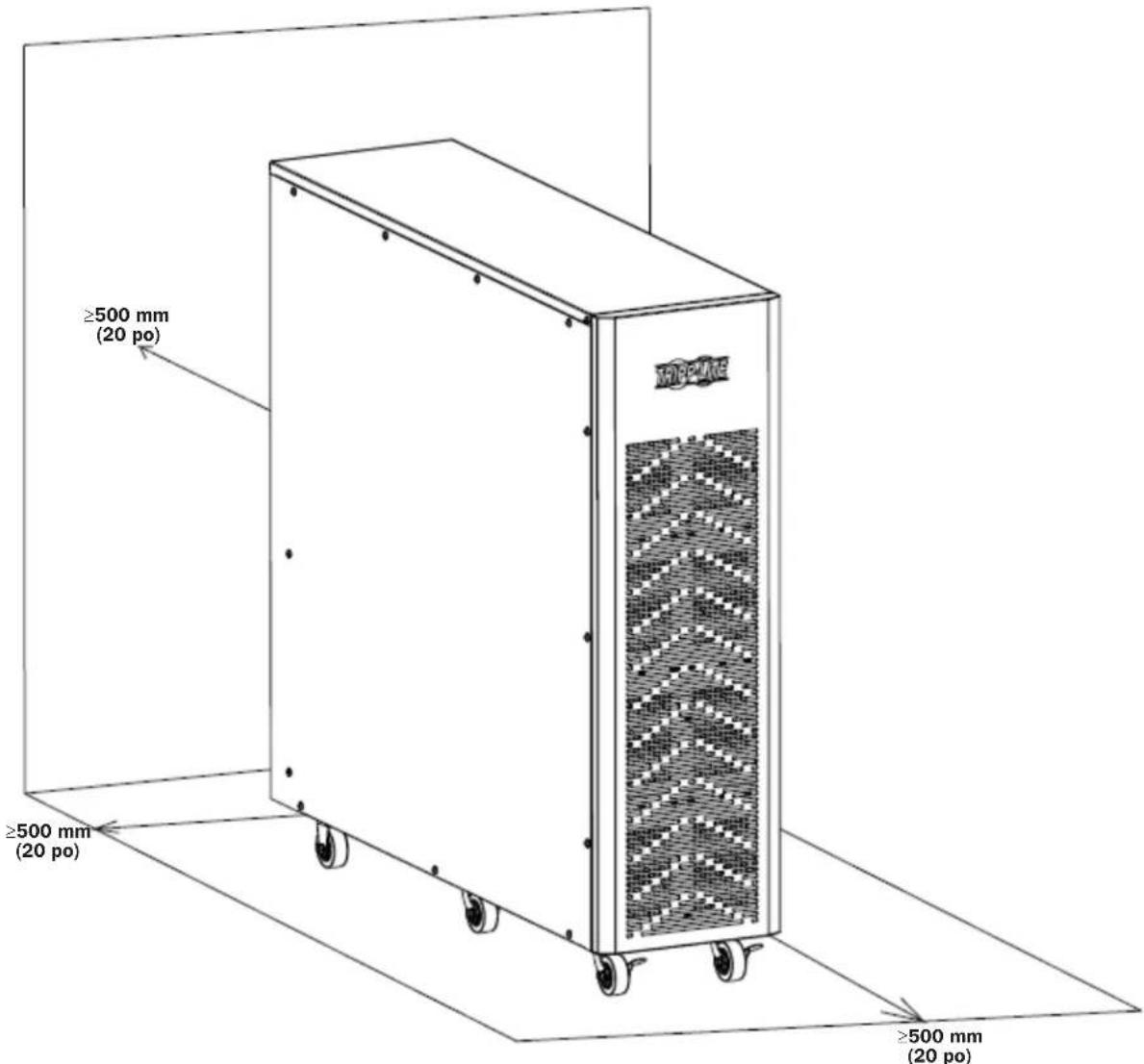 Tripp Lite BP240V09NIB - Exigences physiques - 1