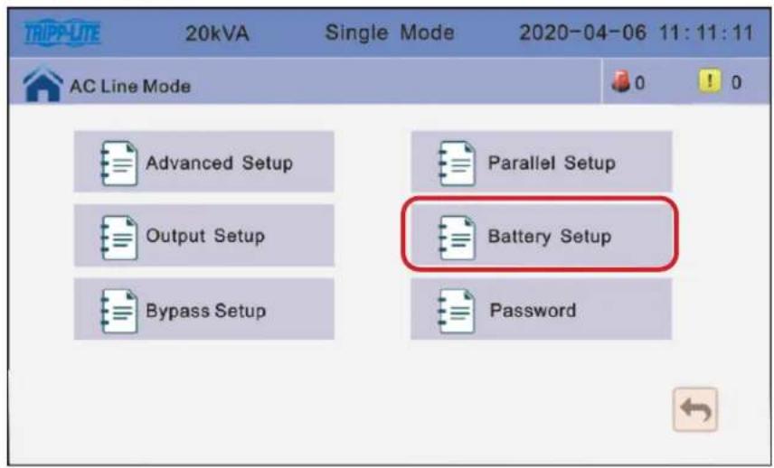 Tripp Lite BP240V09K - Configuración de la Bateria - 1