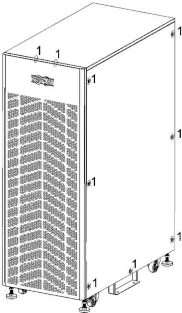 Tripp Lite BP240V09K - Installation et configuration des batteries - 1