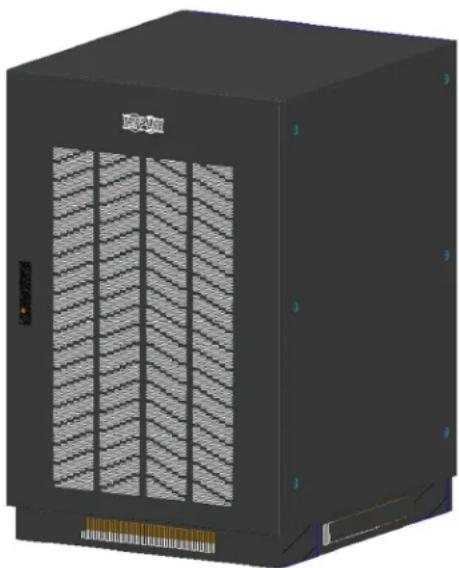 Tripp Lite BP240V65LNIB - Connexions de l'armoire de batteries : modèles BP240V65, BP240V65-NIB, BP240V100 et BP240V100-NIB - 1