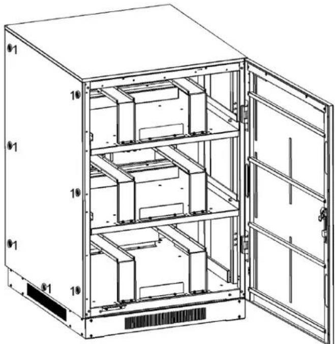 Tripp Lite BP240V65LNIB - Battery installation and Setup: Models BP240V65-NIB, BP240V100-NIB - 1