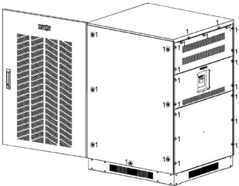 Tripp Lite BP240V65LNIB - Battery installation and Setup: Models BP240V65-NIB, BP240V100-NIB - 2