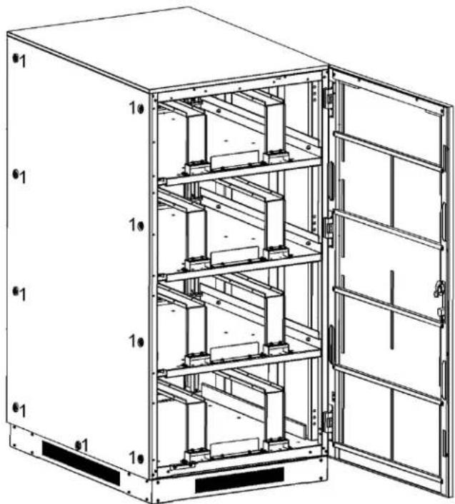 Tripp Lite BP240V100LNIB - Battery Installation and Setup: Models BP240V65L-NIB, BP240V100L-NIB - 1