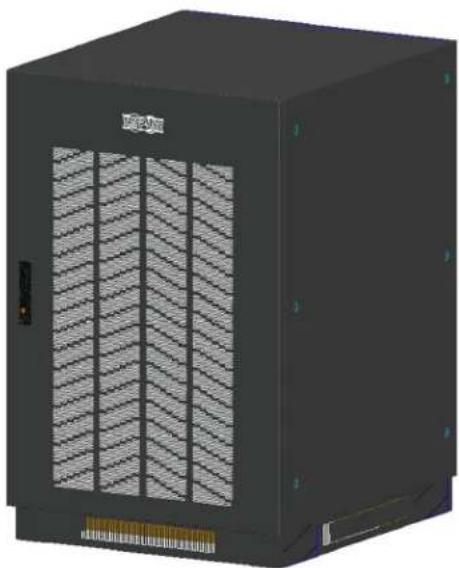 Tripp Lite BP240V100LNIB - Connexions de l'armoire de batteries : modèles BP240V65, BP240V65-NIB, BP240V100 et BP240V100-NIB - 1