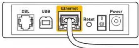 BELKIN RT3200 - Melding Uw internetkabel is niet aangesloten - 3
