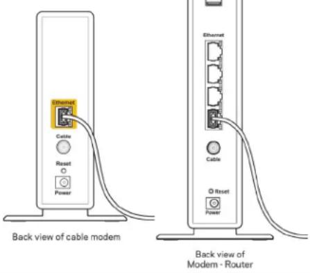 BELKIN RT3200 - Сообщение «Кабель Интернета не подключен» - 2