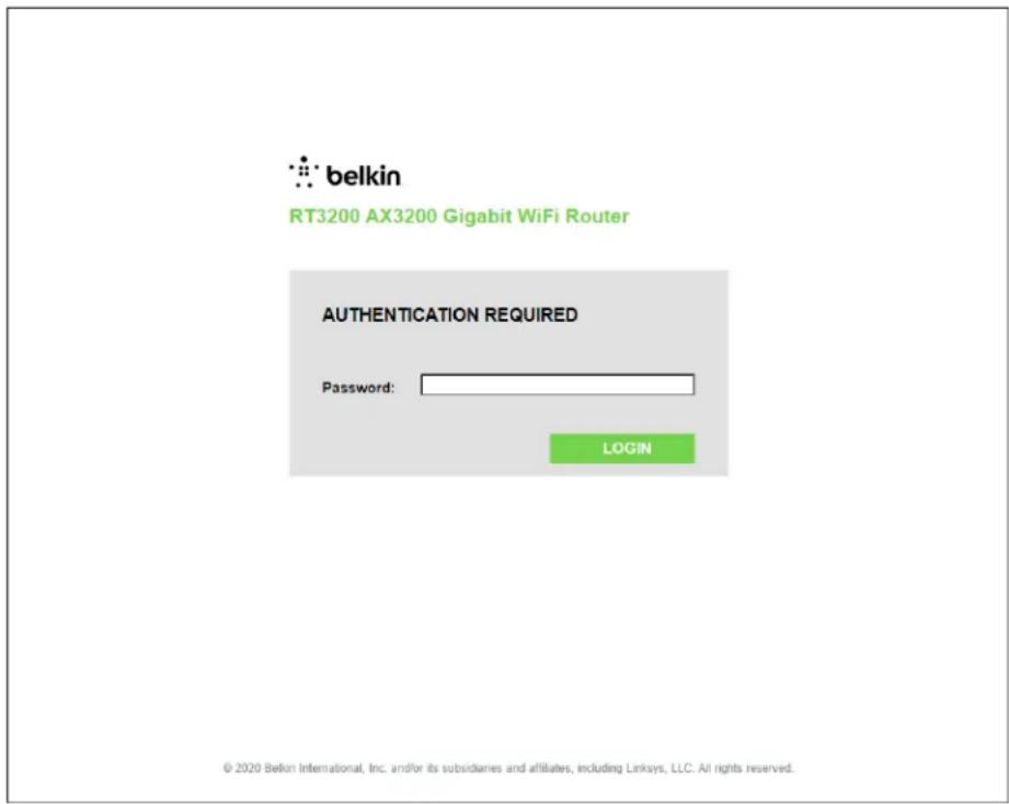 BELKIN RT3200 - Selainapuohjelman käynnistäminen - 2