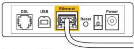BELKIN RT3200 - Messaggio Il cavo Internet non è collegato - 3