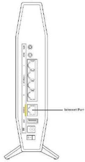 BELKIN RT3200 - Messaggio Il cavo Internet non è collegato - 1