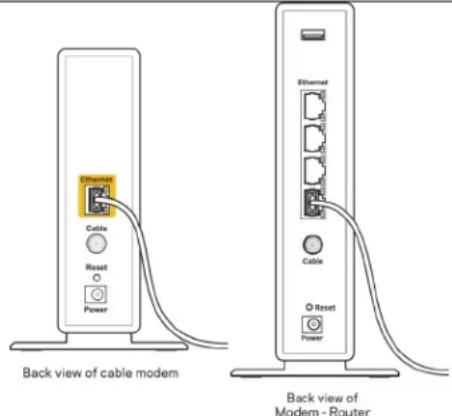 BELKIN RT3200 - Komunikat „Kabel internetowy nie jest podłączony” - 2