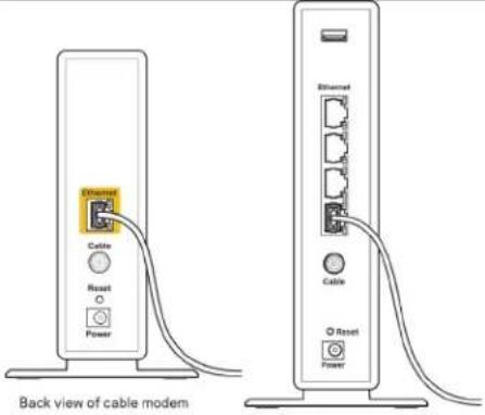 BELKIN RT3200 - Μήνυμα Your Internet cable is not plugged in (Το καλώδιο Internet δεν είναι συνδεδεμένο) - 2